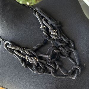 Elegant Black Chain Necklace